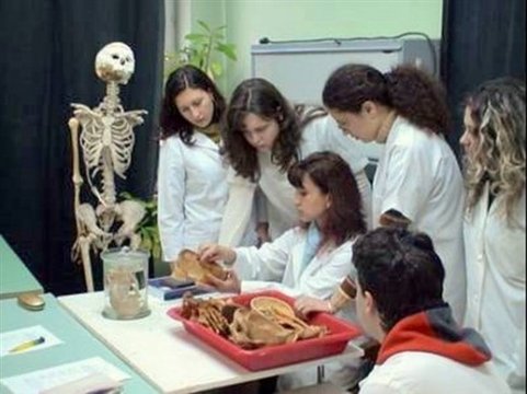 Anatomieübung an der MU Varna